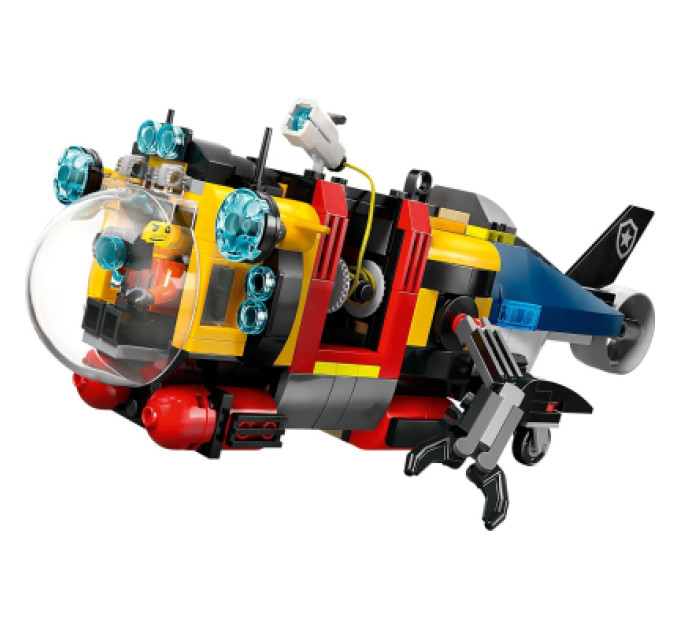 LEGO Конструктор LEGO City Ремікс вертольотів, пожежних машин і підводних човнів (60462)