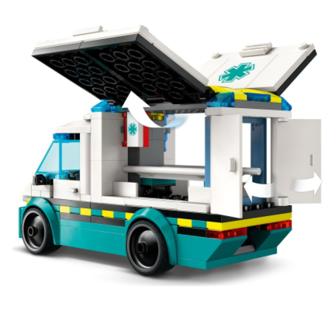 LEGO Конструктор LEGO City Швидка допомога (60451)