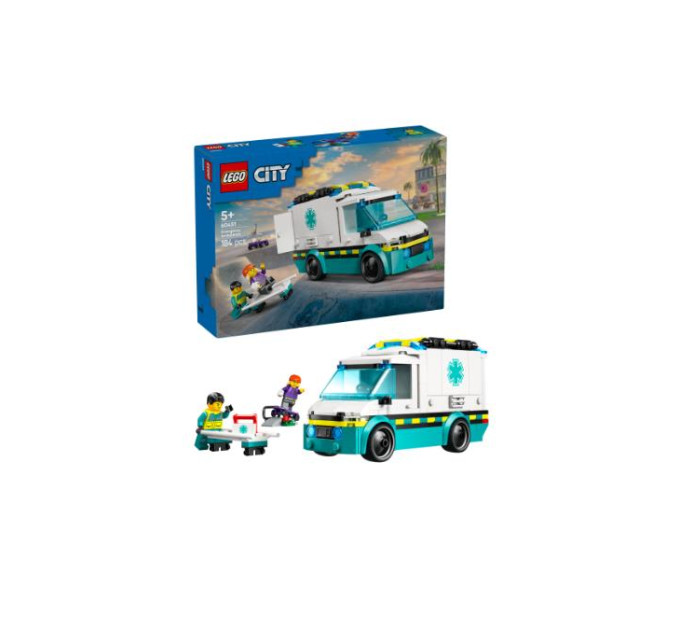 LEGO Конструктор LEGO City Швидка допомога (60451)