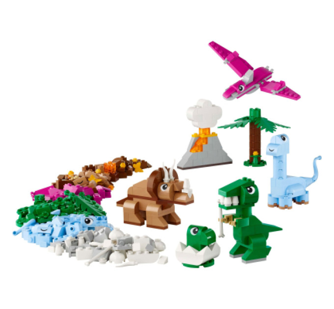 LEGO Конструктор LEGO Classic Творчі динозаври (11041)