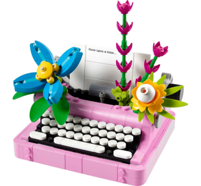 LEGO Конструктор LEGO Creator Друкарська машинка з квітами (31169)