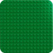 LEGO Конструктор LEGO DUPLO Classic Зелена будівельна пластина (10460)