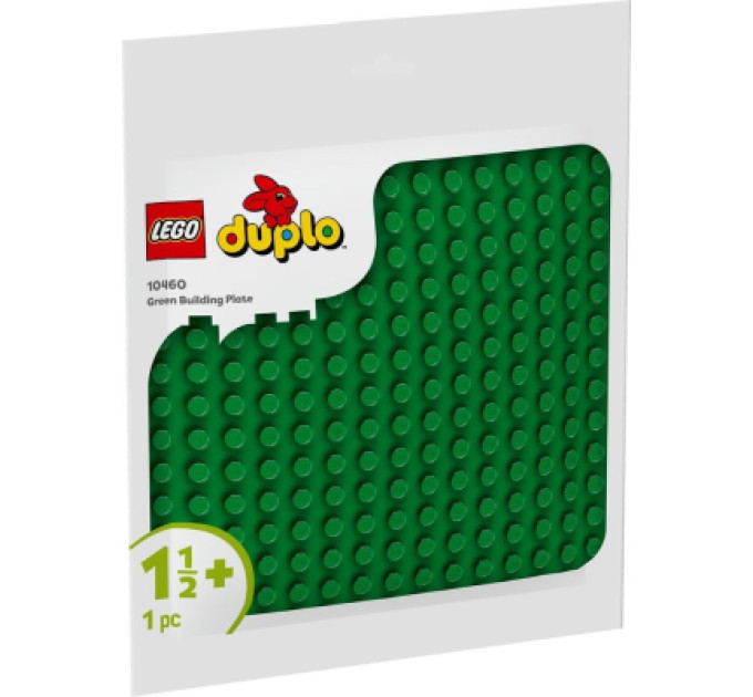 LEGO Конструктор LEGO DUPLO Classic Зелена будівельна пластина (10460)