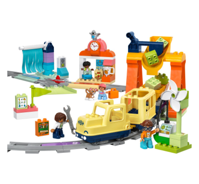 LEGO Конструктор LEGO DUPLO Town Великий інтерактивний громадський потяг (10428-)