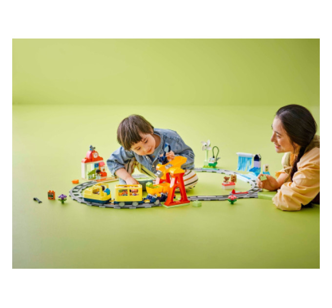 LEGO Конструктор LEGO DUPLO Town Великий інтерактивний громадський потяг (10428-)