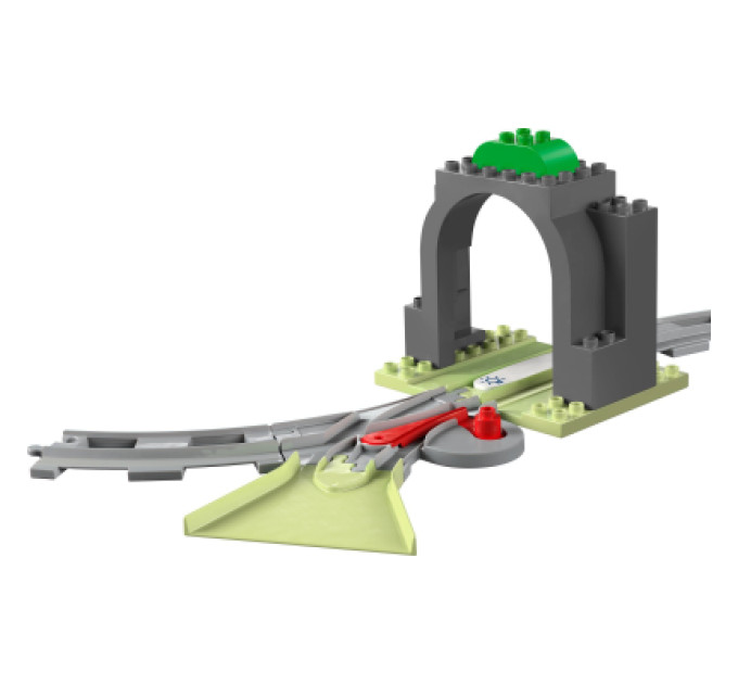 LEGO Конструктор LEGO DUPLO Town Додатковий набір. Залізничний тунель і колії (10425)