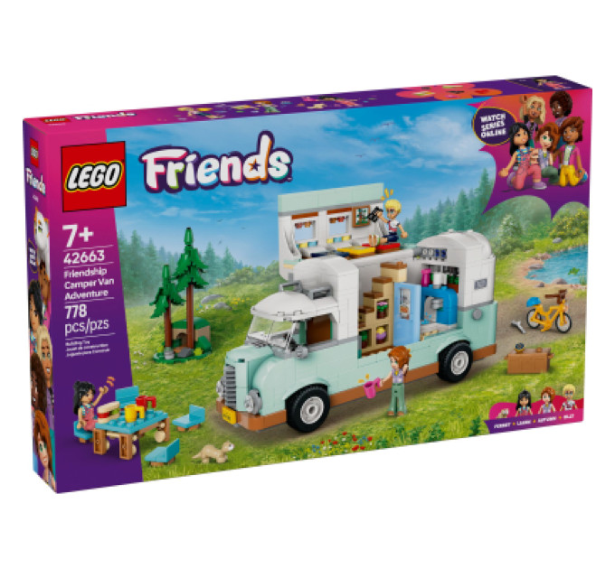 LEGO Конструктор LEGO Friends Пригоди на фургоні дружби (42663)