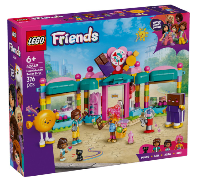 LEGO Конструктор LEGO Friends Цукерня Хартлейк-Сіті (42649)