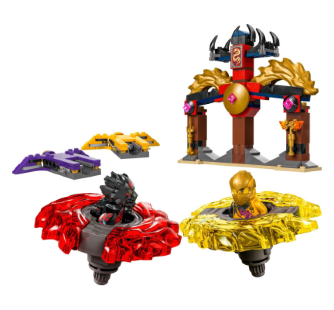 LEGO Конструктор LEGO Ninjago Бойовий набір дракона Спін-джитсу (71826)