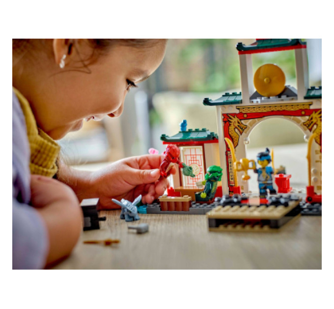 LEGO Конструктор LEGO Ninjago Храм ніндзя Спін-джитсу (71831)