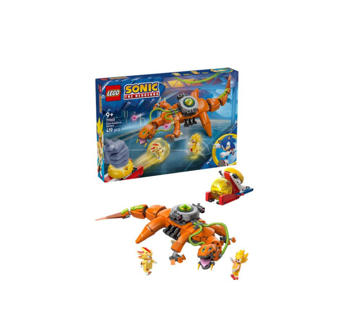 LEGO Конструктор LEGO Sonic Super Shadow vs. Biolizard (77003)