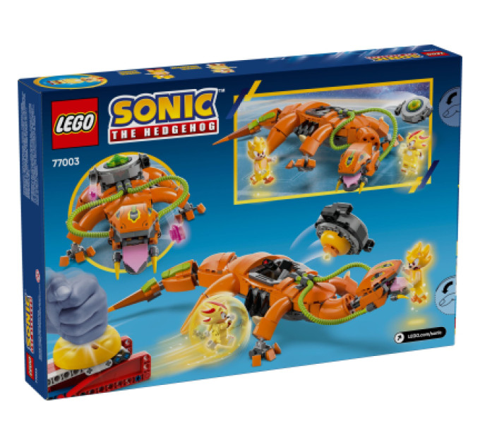 LEGO Конструктор LEGO Sonic Super Shadow vs. Biolizard (77003)