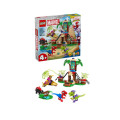 LEGO Конструктор LEGO Spidey Битва Павука та раптора Гоббі у штаб-будинку на дереві (11200)