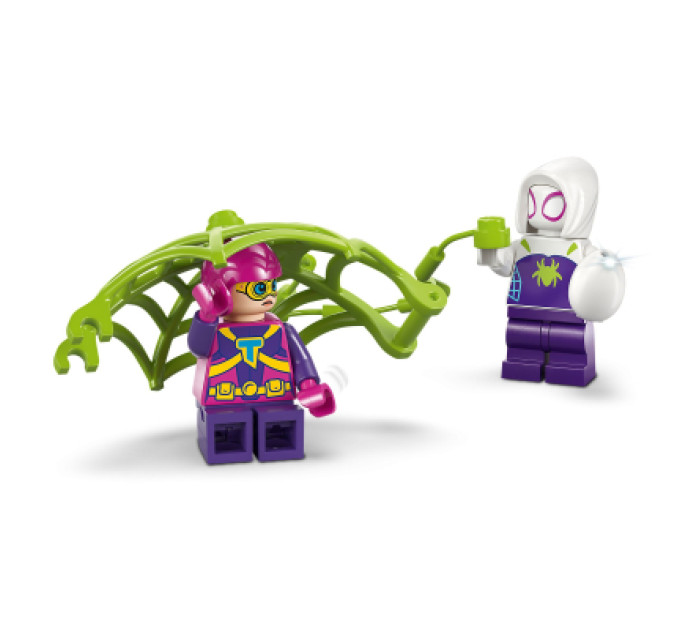 LEGO Конструктор LEGO Spidey Битва Павука та раптора Гоббі у штаб-будинку на дереві (11200)