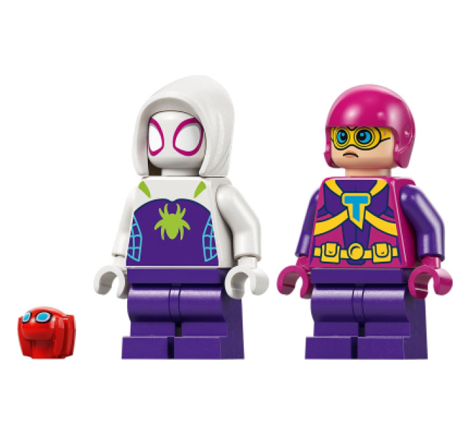 LEGO Конструктор LEGO Spidey Битва Павука та раптора Гоббі у штаб-будинку на дереві (11200)