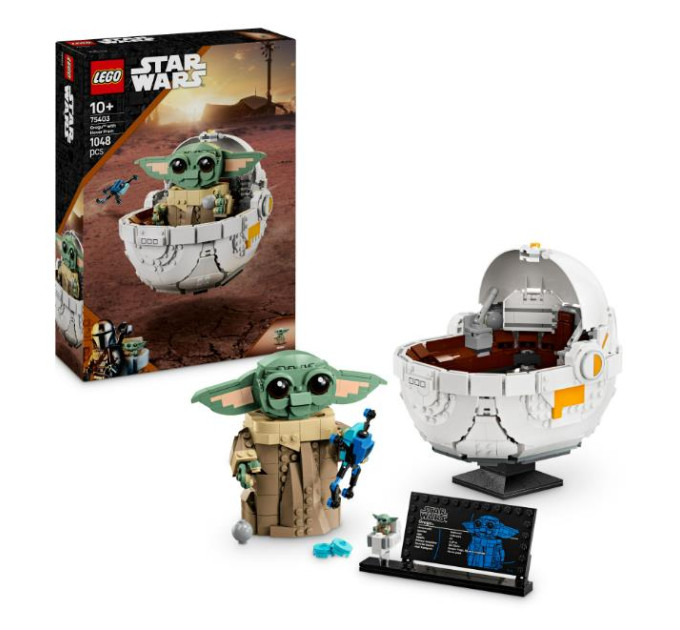 LEGO Конструктор LEGO Star Wars Ґроґу в повітряній колисці (75403)