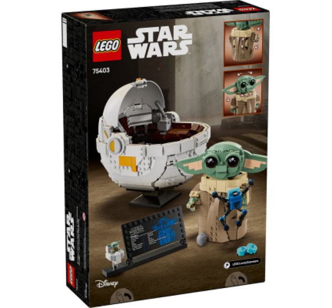 LEGO Конструктор LEGO Star Wars Ґроґу в повітряній колисці (75403)