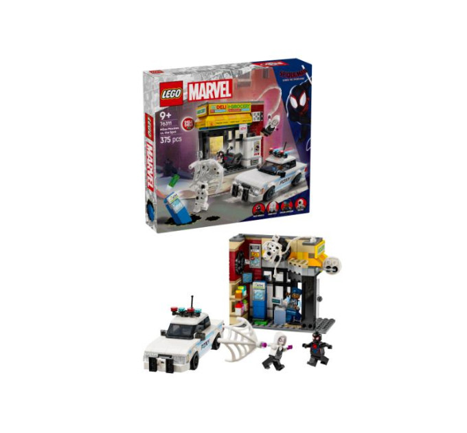 LEGO Конструктор LEGO Super Heroes Всесвіт-павук: Майлз Моралес проти Плями (76311)