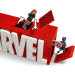 LEGO Конструктор LEGO Super Heroes Логотип і мініфігурки MARVEL (76313)