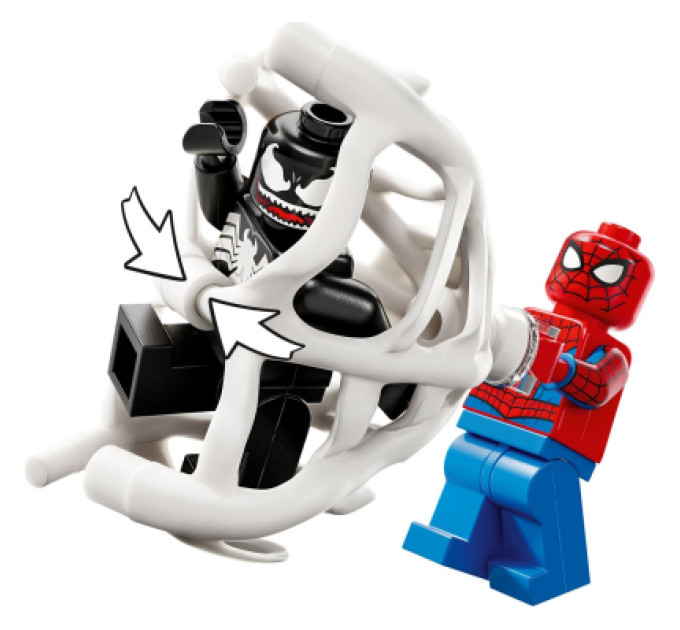 LEGO Конструктор LEGO Super Heroes Людина-павук проти маслкара Венома (76309)