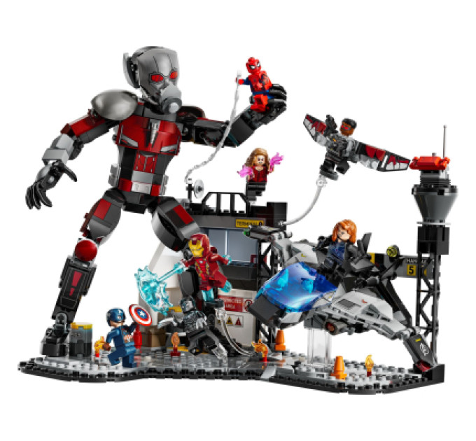 LEGO Конструктор LEGO Super Heroes Перший месник: Протистояння Пригодницька битва (76314)
