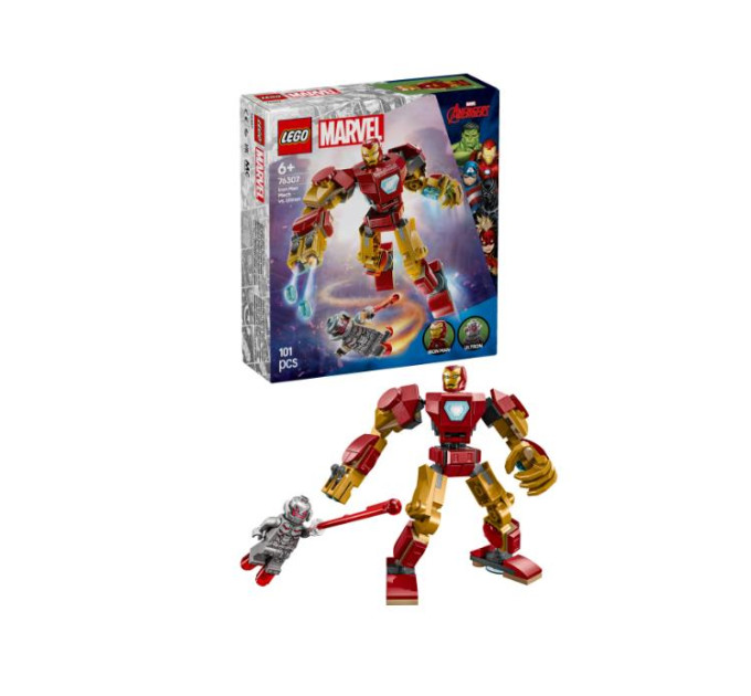 LEGO Конструктор LEGO Super Heroes Робот Залізної Людини проти Альтрона (76307)