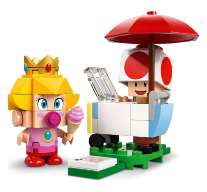 LEGO Конструктор LEGO Super Mario Mario Kart – Baby Peach & Grand Prix. Набір (72036)