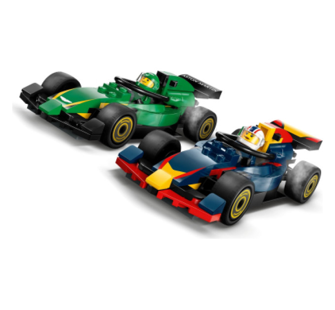 LEGO Конструктор LEGO City Вантажівка F1 з автомобілями RB20 та AMR24 (60445)