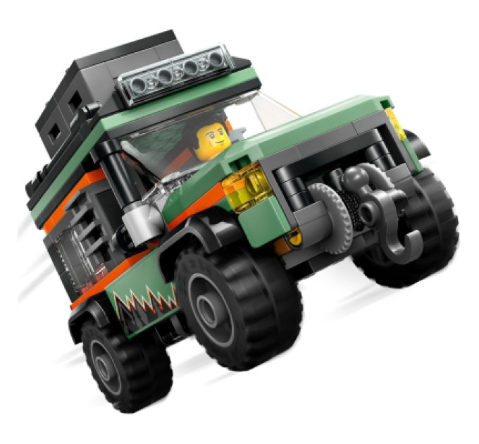 LEGO Конструктор LEGO City Позашляхова гірська вантажівка 4x4 (60447)