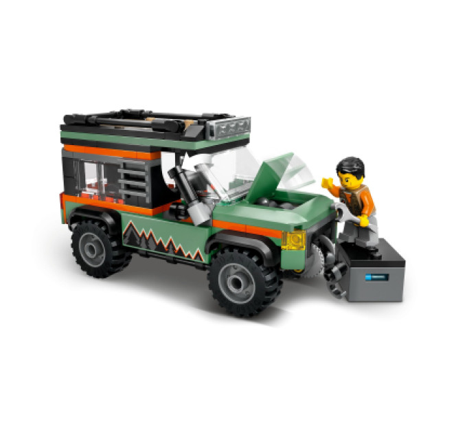 LEGO Конструктор LEGO City Позашляхова гірська вантажівка 4x4 (60447)