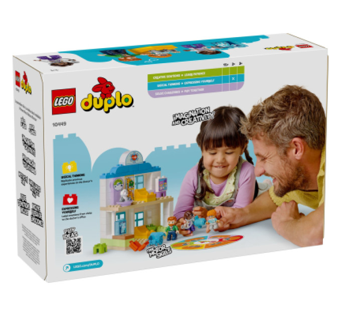 LEGO Конструктор LEGO DUPLO Town Уперше: візит до лікаря (10449)