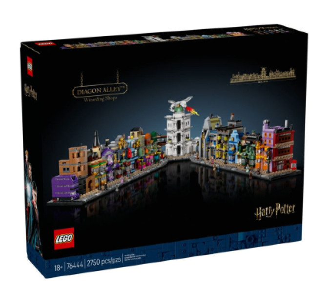 LEGO Конструктор LEGO Harry Potter Алея Діаґон. Чаклунські крамниці (76444)