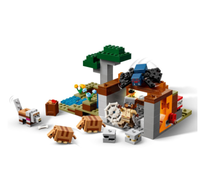 LEGO Конструктор LEGO Minecraft Шахтна експедиція Броненосець (21269)