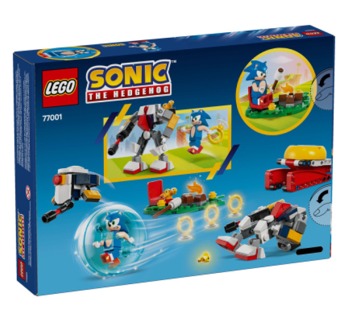 LEGO Конструктор LEGO Sonic Зіткнення Соніка біля багаття (77001)