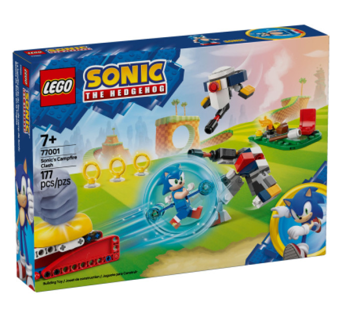 LEGO Конструктор LEGO Sonic Зіткнення Соніка біля багаття (77001)