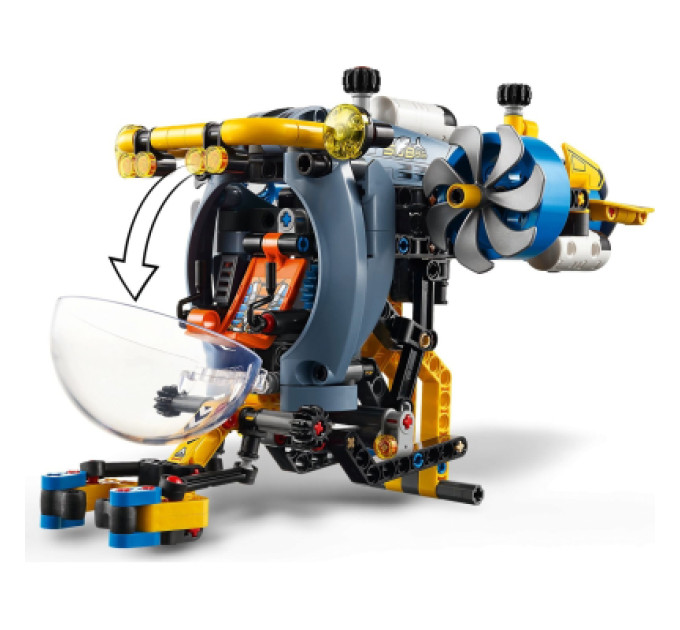 LEGO Конструктор LEGO Technic Глибоководний дослідницький підводний човен (42201)