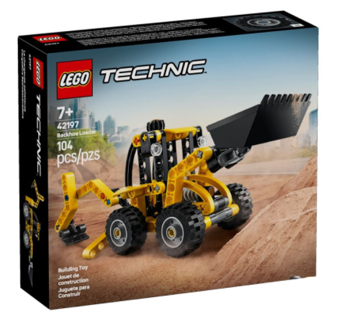LEGO Конструктор LEGO Technic Екскаватор-навантажувач (42197)