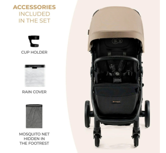 Kinderkraft Коляска Kinderkraft Mitzy Linen Beige (KSMITZ00BEG0000) (5902533924356)