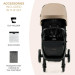 Kinderkraft Коляска Kinderkraft Mitzy Linen Beige (KSMITZ00BEG0000) (5902533924356)
