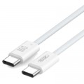 XO Дата кабель USB-C to USB-C 1.0m 60W white XO (NBQ273_C_White)