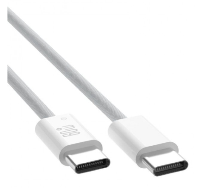 XO Дата кабель USB-C to USB-C 1.0m 60W white XO (NBQ273_C_White)