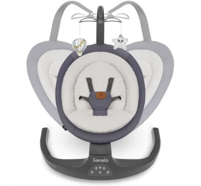 Lionelo Крісло-гойдалка Lionelo Ralf Grey Graphite (LO-RALF GREY GRAPHITE)