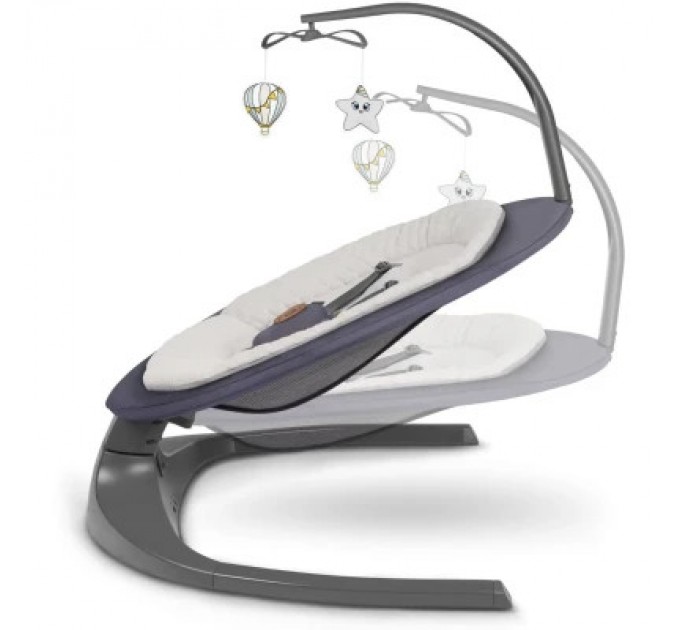 Lionelo Крісло-гойдалка Lionelo Ralf Grey Graphite (LO-RALF GREY GRAPHITE)