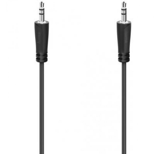 Hama Кабель мультимедійний 3.5 mm Jack - 3.5 mm Jack Stereo 3 m Black Hama (00205115)