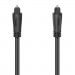 Hama Кабель мультимедійний Optical ODT 1.5m Black Hama (00205134)