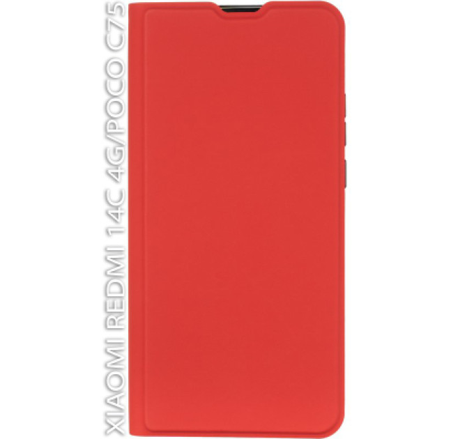 BeCover Чохол до мобільного телефона BeCover Exclusive New Style Xiaomi Redmi 14C 4G / Poco C75 Red (712662)