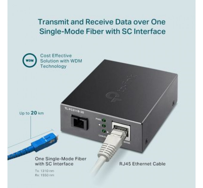 Медіаконвертер TP-Link FC311B-2