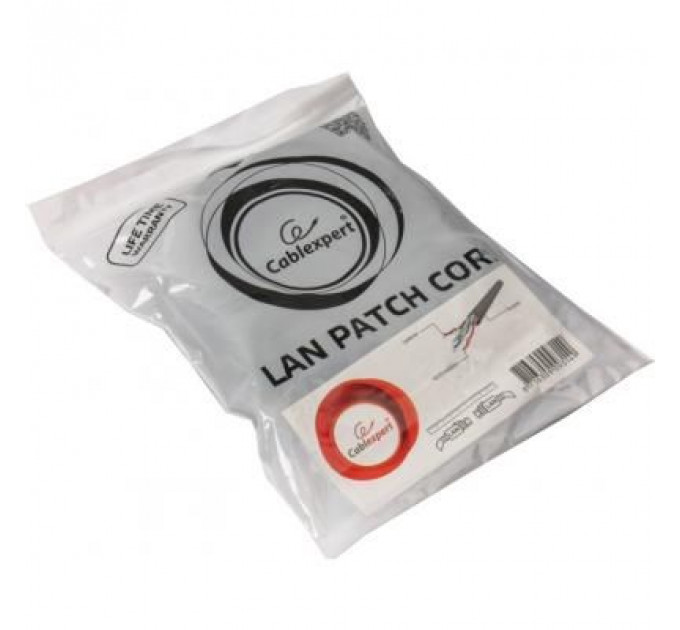 Патч-корд 5м UTP cat 6 CCA gray Cablexpert (PP6U-5M)