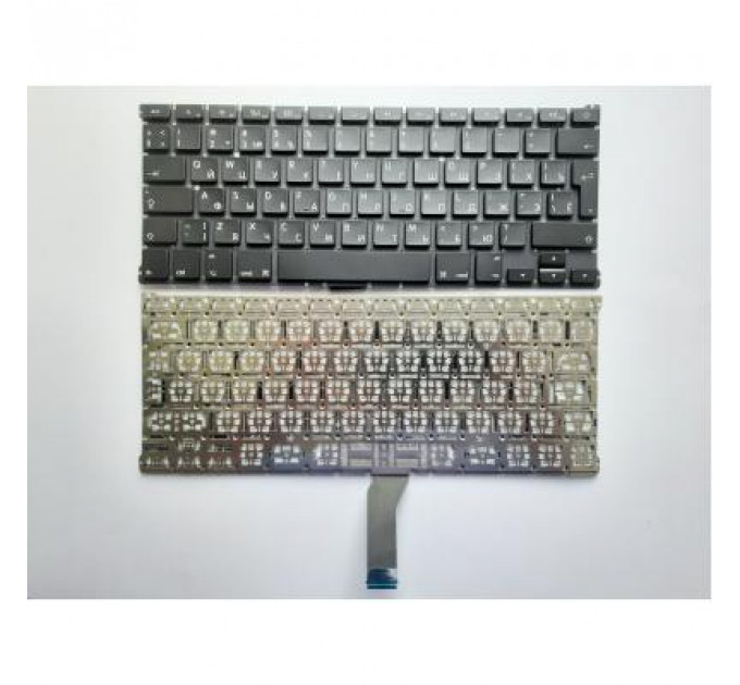 Клавіатура ноутбука Apple Macbook Air 13.3" A1369(2011+),A1466 черная,подсв (A46036)