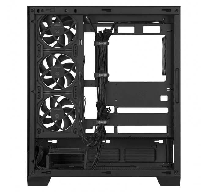 ASUS Корпус Asus A31 Plus Black Tempered Glass без БЖ (90DC00R0-B19000)